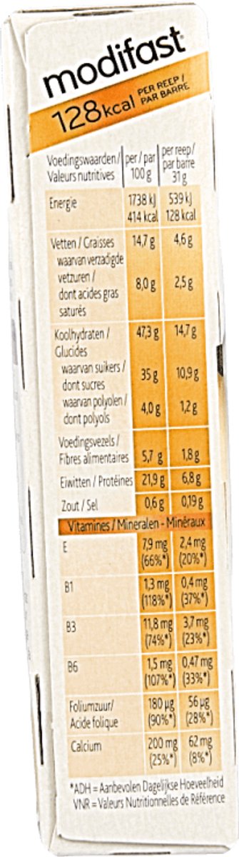 Modifast Protein Shape - Reep Sinaas & Pure Chocolade - 6 stuks - Eiwitreep van Merkloos — afbeelding 5