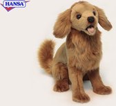 Hansa pluche Golden Retriever knuffel 42 cm