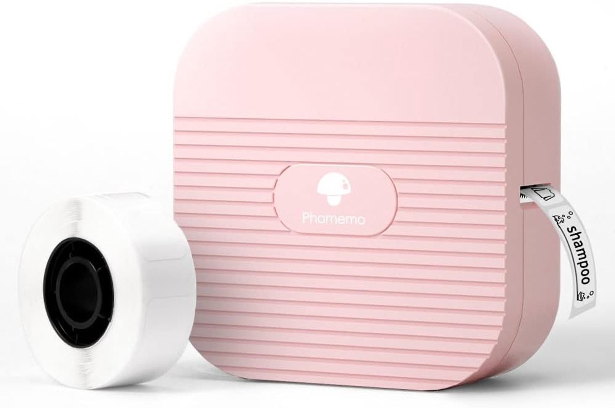 Draagbare Bluetooth Labelprinter - Mini Etiketteringsapparaat voor iOS en Android