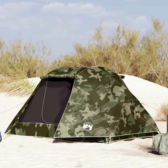 vidaXL - Vistent - 3-persoons - camouflage - waterdicht van Vidaxl — afbeelding 5