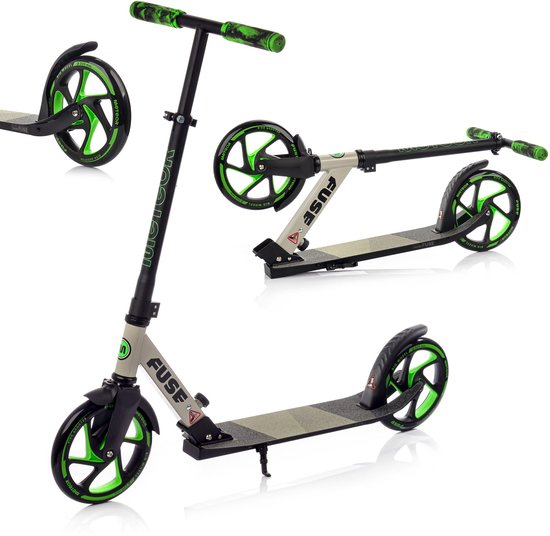 COSTWAY Step, inklapbaar, in hoogte verstelbaar, citystep, 100 kg draagkracht, sport kickscooter, kickstep met 2 led-wielen en ABEC-7 kogellagers (paars