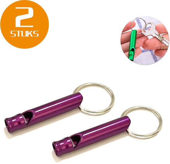 Foto: Colorful sun metalen noodfluit 2 stuks alarmfluit 120 db met sleutelhanger reddingsfluit voor outdoor wandelen camping survival sport hondenfluit sport scheidsrechterfluit roze
