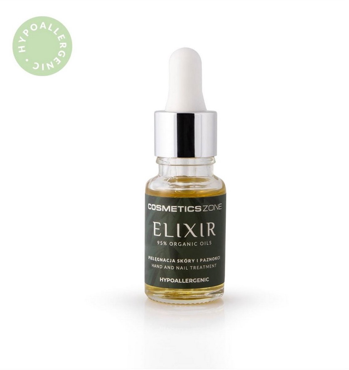 Cosmetics Zone Hypoallergeen Nagelriemolie Elixer 95% Biologisch 10ml