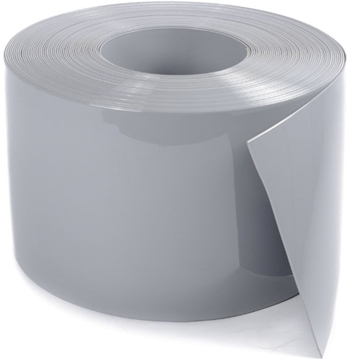 Rubbermagazijn Strokengordijn - PVC - Grijs - 300x3mm - Lengte 50 meter - Koelcellen. Vitrines-15°C en + 50°C