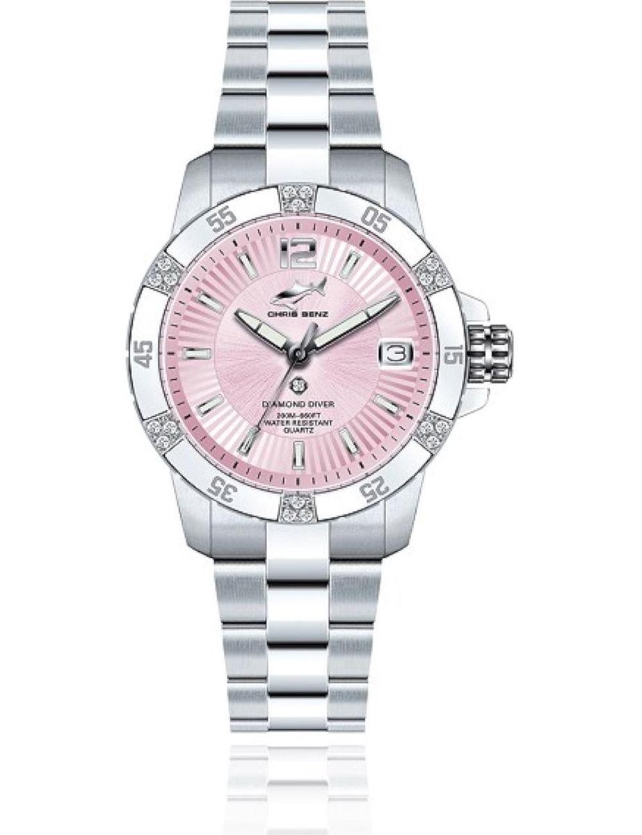 Chris Benz Dames, Heren, Unisexhorloge CB-DD200-R-MBO