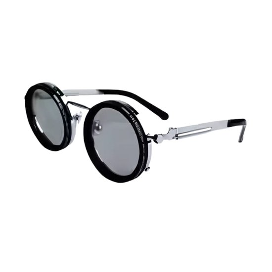 Lunettes de soleil polarisées rondes Mookes, verres teintés réglables de 1 à 9 vitesses, avec filtre ND, en acier inoxydable