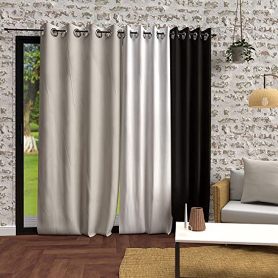 Soleil D'Ocre Cuscino Decorativo In Velluto 40x40 Cm | Ecru Con Stampe Etnica | Doppio Lato Con Zip