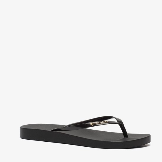 Tongs femme vegan Copacabana - Zwart - Taille 38