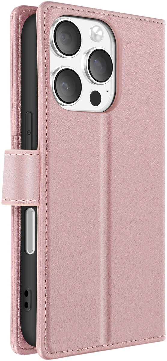 Mayaxess, Geschikt voor Apple iPhone 16 Pro Max los hoesje, Champagneroze