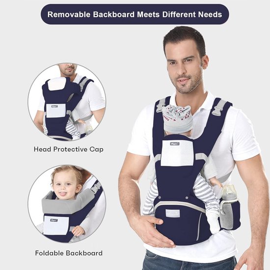 Multifunctionele Kinderdrager - Baby Draagzak - Rugdrager Peuter - Rug