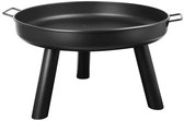 Bol.com Vuurkorf kom met handgrepen - Vuurschaal - Terrashaard - Afneembare metalen vuurkorfvork - Multifunctionele vuurplaats v... aanbieding