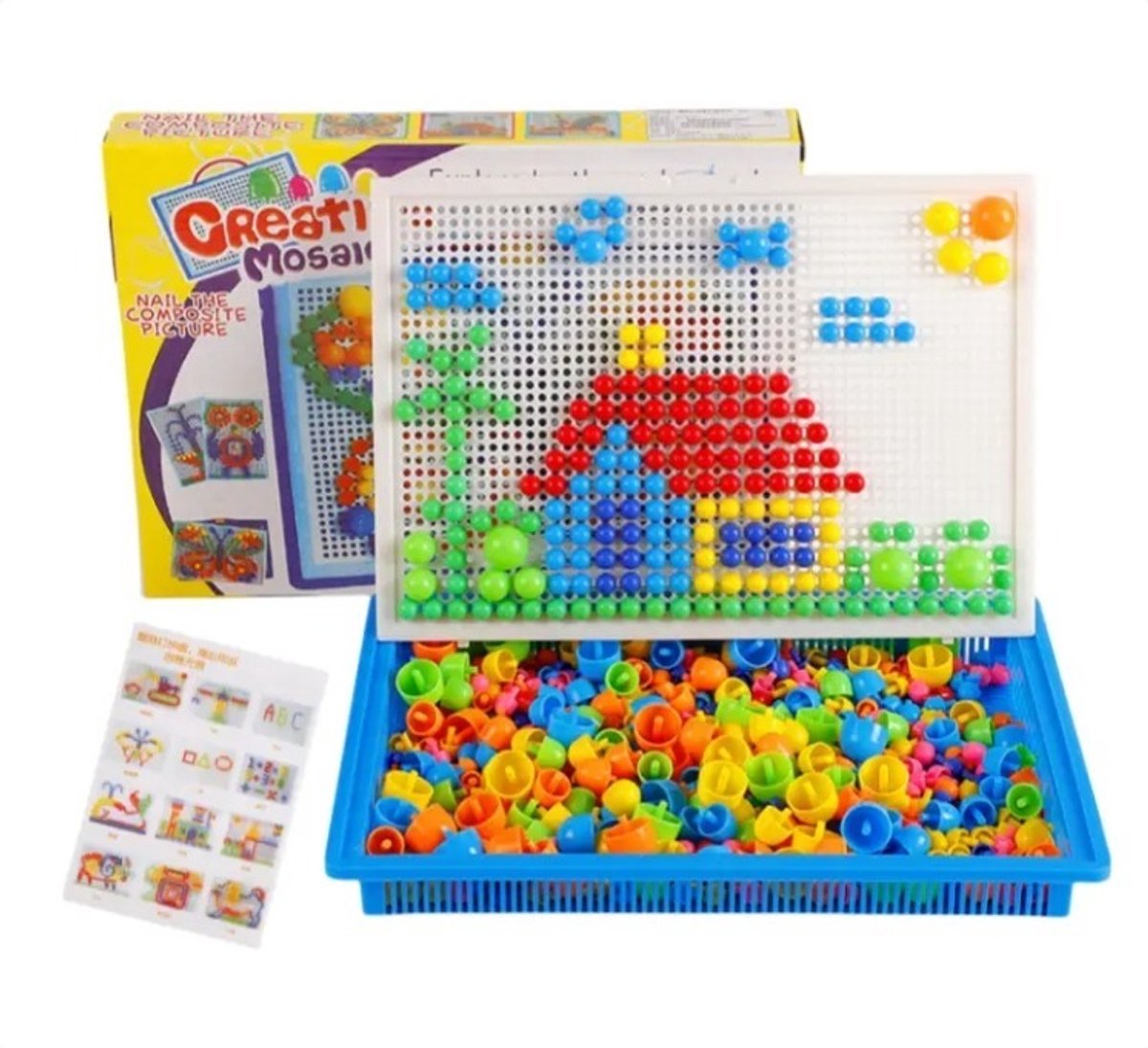 Creatieve Mozaïek Puzzel – STEM Educatief Speelgoed voor Kinderen