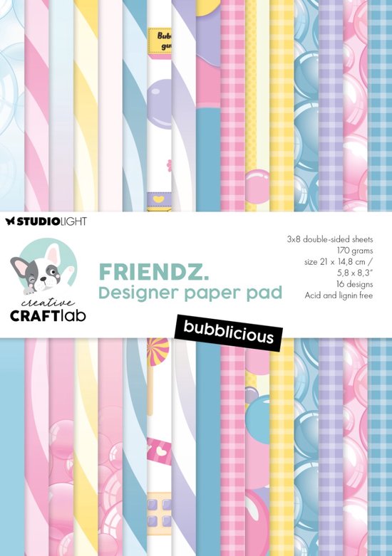 Paperpad Bubblicious – Friendz nr. 358