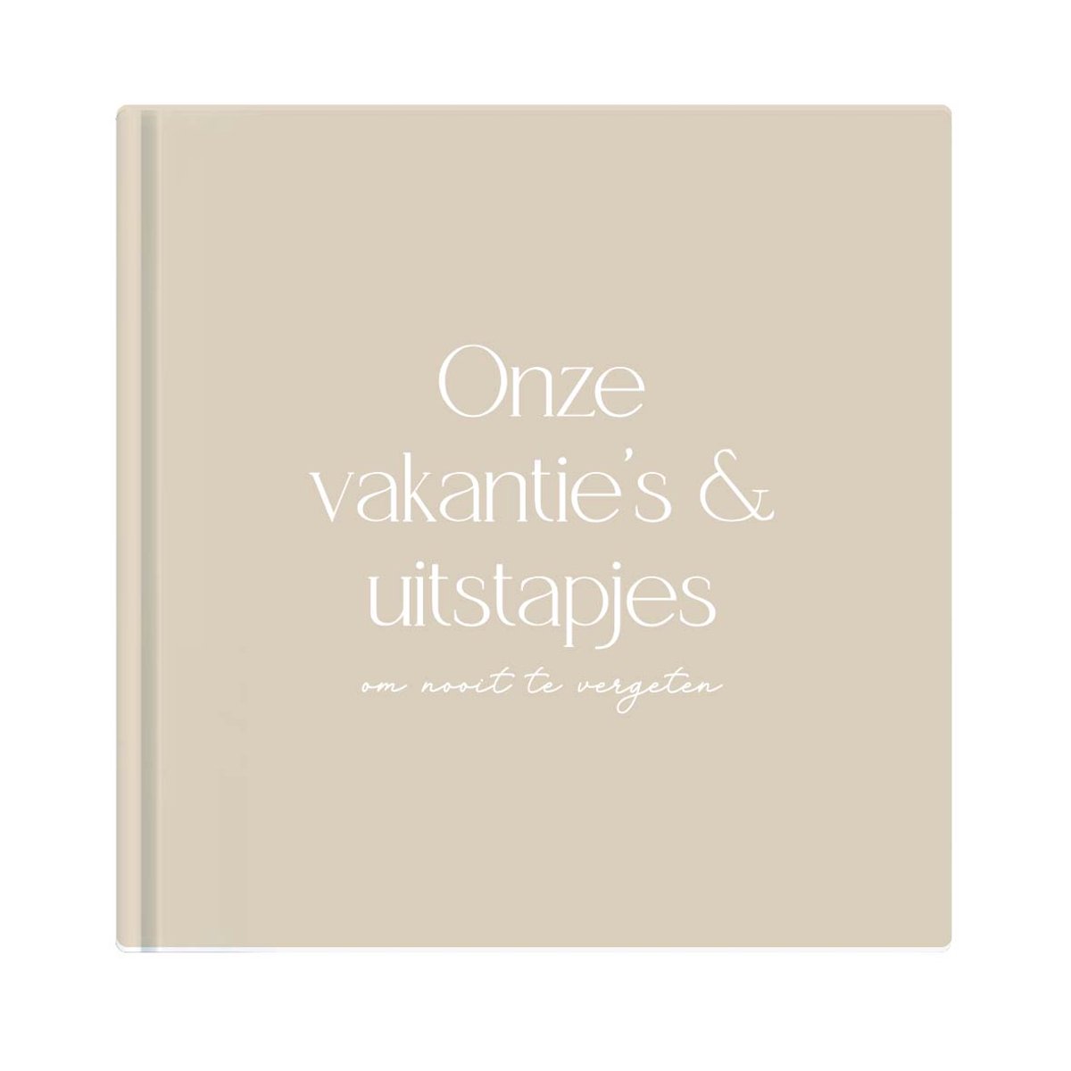 Writemoments Onze vakanties & uitstapjes - Vakantie invulboek voor gezin