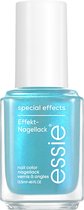 essie riviera rush 45 bikini snapped nagellak - langhoudende glans - special effect - lichtblauw metallic - 13,5ml