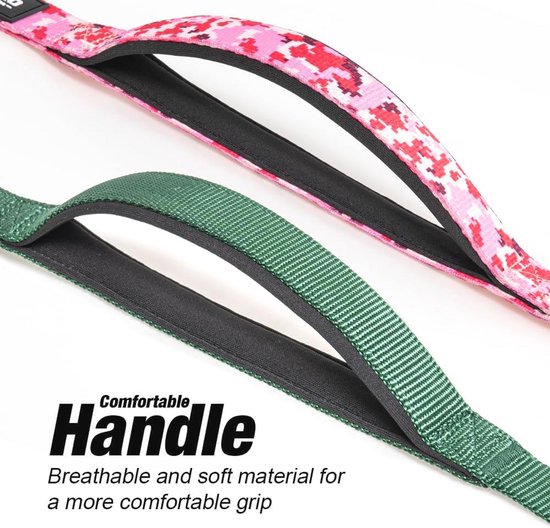 Sterke hondenriem met comfortabel gevoerde handgreep, sterke Sterke hondenriem met comfortabel gevoerde handgreep, sterke