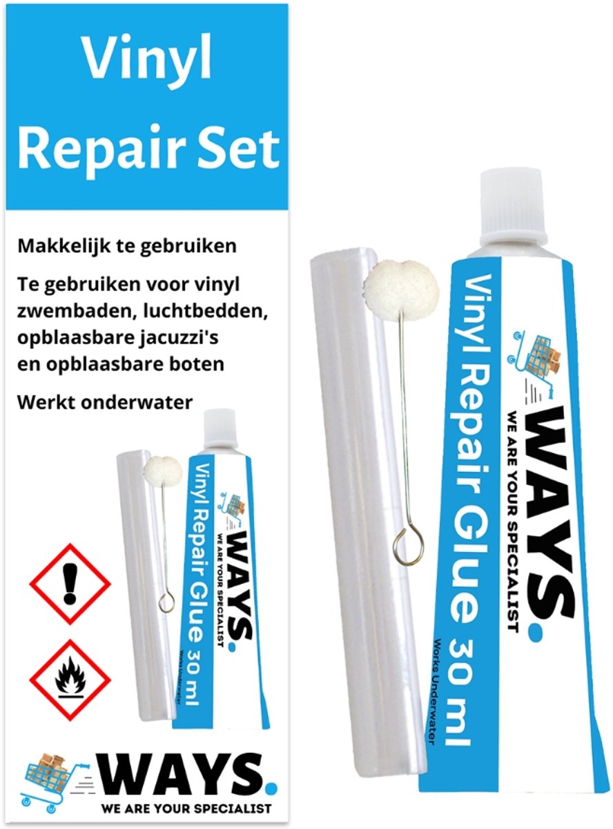 WAYS Zwembad & Spa Onderhoudspakket - Complete Waterbehandeling voor Zwembad en Jacuzzi - Inclusief Chloor, pH en Accessoires – foto 7