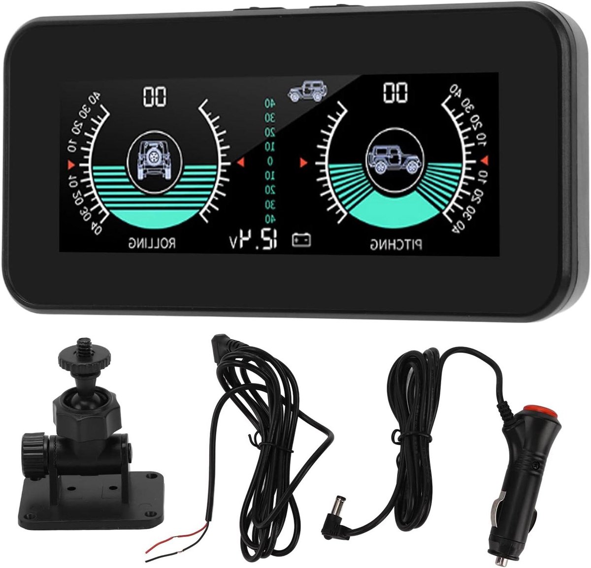 Hellingmeter Niveau Digitale & Hoekmeter Head-up Display voor Auto Off-road Voertuigen