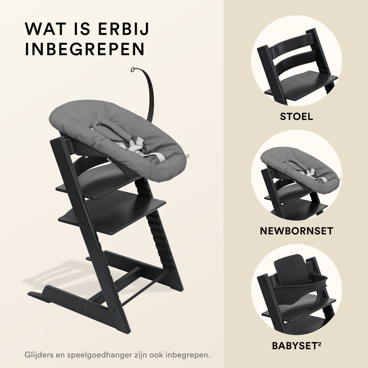 Stokke Tripp Trapp Bundle Stoel + Babyset + Newborn Set thumbnail 6