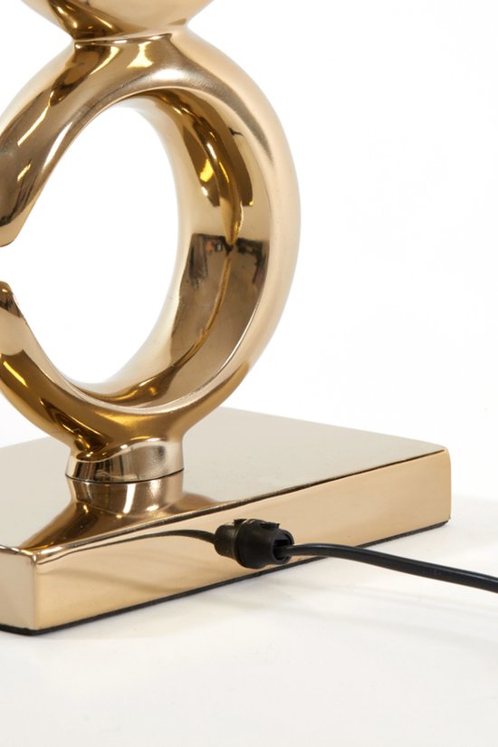 Light & Living - Pied de lampe MOON - 23x13x65 - Or