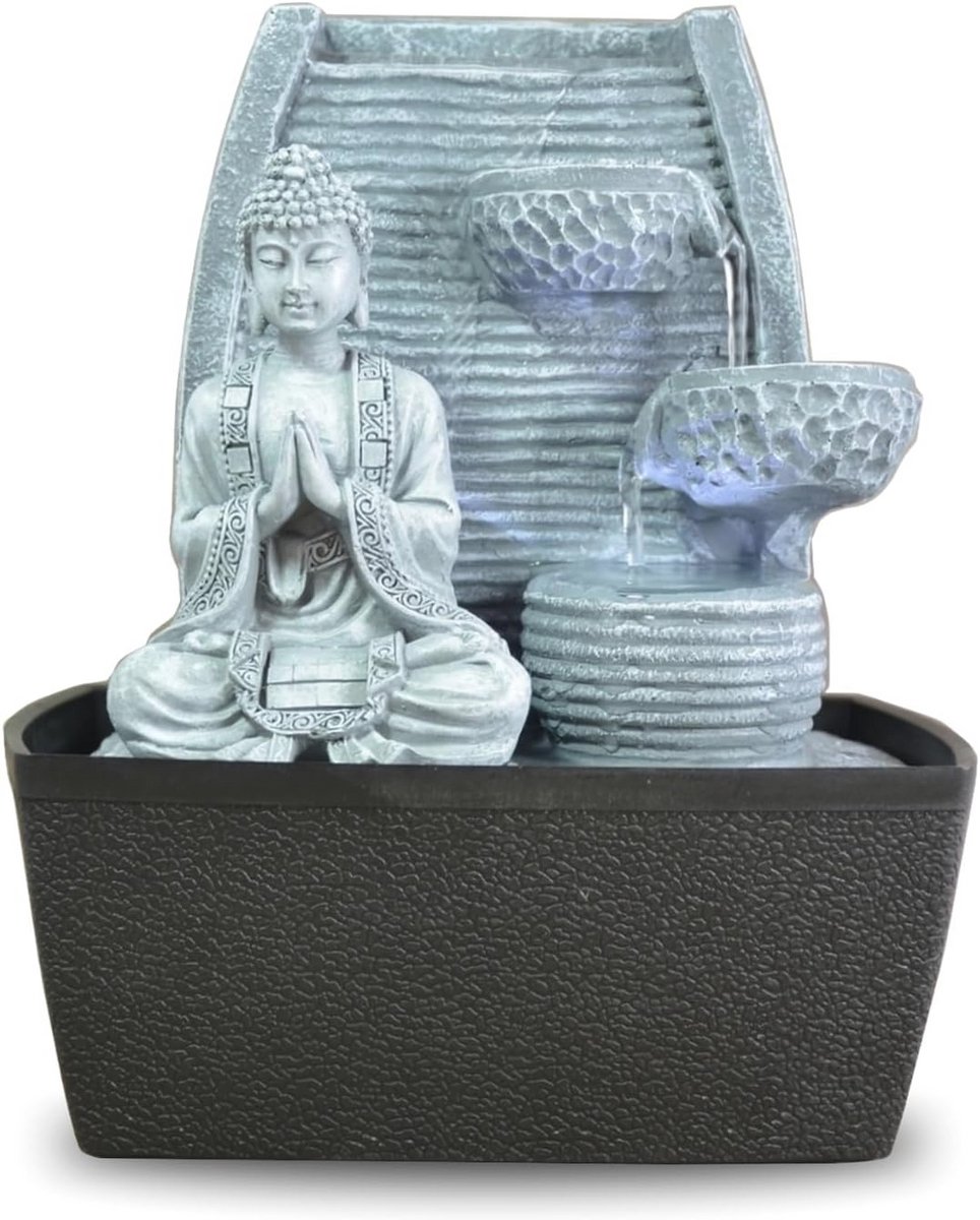 Feng Shui Interieur Fontijn met LED-verlichting - 24 cm