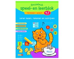 Omslag van Reuzeleuk speel- en leerblok 1ste leerjaar; Groep 3; 6-7 jaar