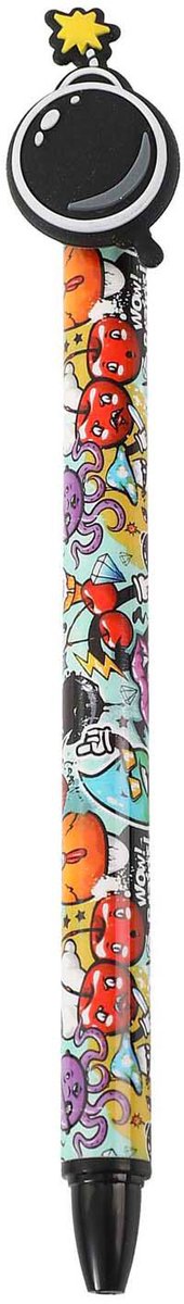 I-total Balpen Graffiti Uitwisbaar 14 Cm