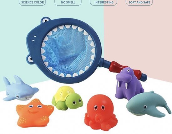 KYDDOI Badspeelgoed - Visspeelgoed - Temperatuurgevoelige kleurveranderende speeltjes - 7 stuks - Baby Cadeau - Baby Speelgoed - Peuter Speelgoed van KYDDOI — afbeelding 5