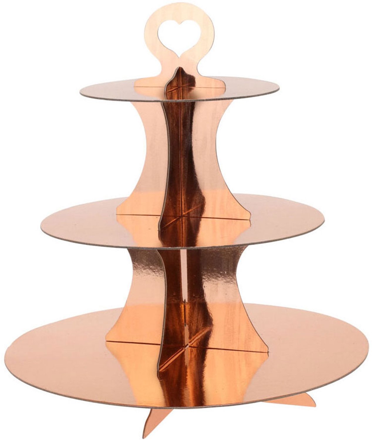 Etagere Karton 3 Laags Rose