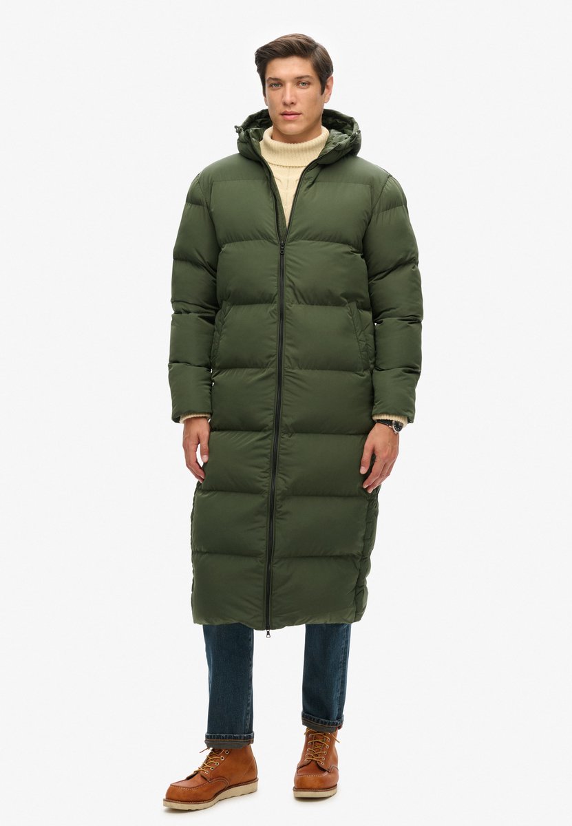 Superdry Extra lange pufferjas Heren Gewatteerde jassen Duffel Tas