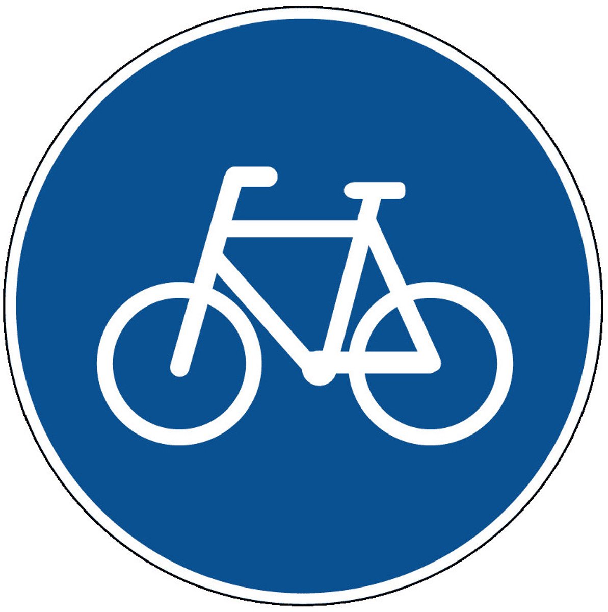 Fietspad sticker, G11 400 mm