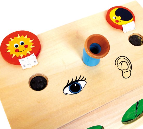 small foot Fühl-Box tastspel om voorwerpen te raden