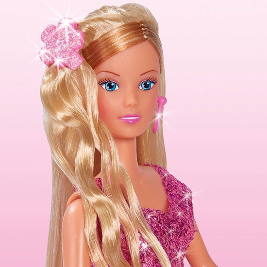 Simba Pop Steffi Love Hairstylist Junior 29 Cm Roze 11-delig van Simba — afbeelding 4