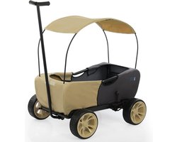 Transportwagen voor twee kinderen, opvouwbaar en kantelveilig