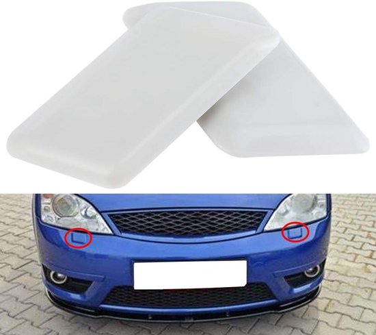 Coppia di Copri Fari Lavafari Jet Covers Set 1301040 1301038 Misura per MONDEO MK3 III 2000-2007
