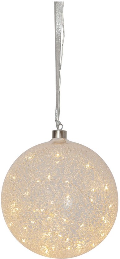 Glow de Noël lumineuse en verre Star Trading, figurine décorative, 50 ampoules LED 0 W