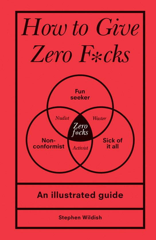 How to Give Zero F*cks - cover