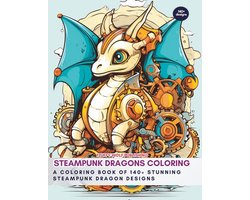 Steampunk Dragons Coloring