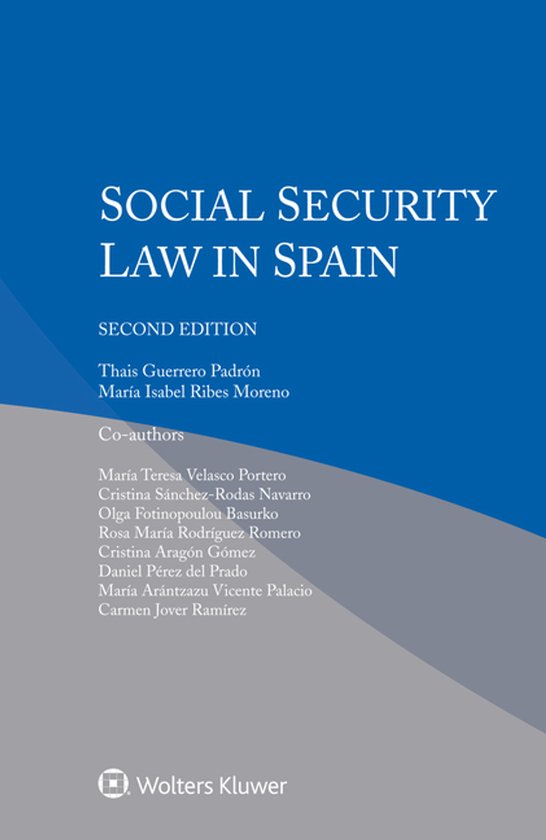 Social Security Law in Spain - cover