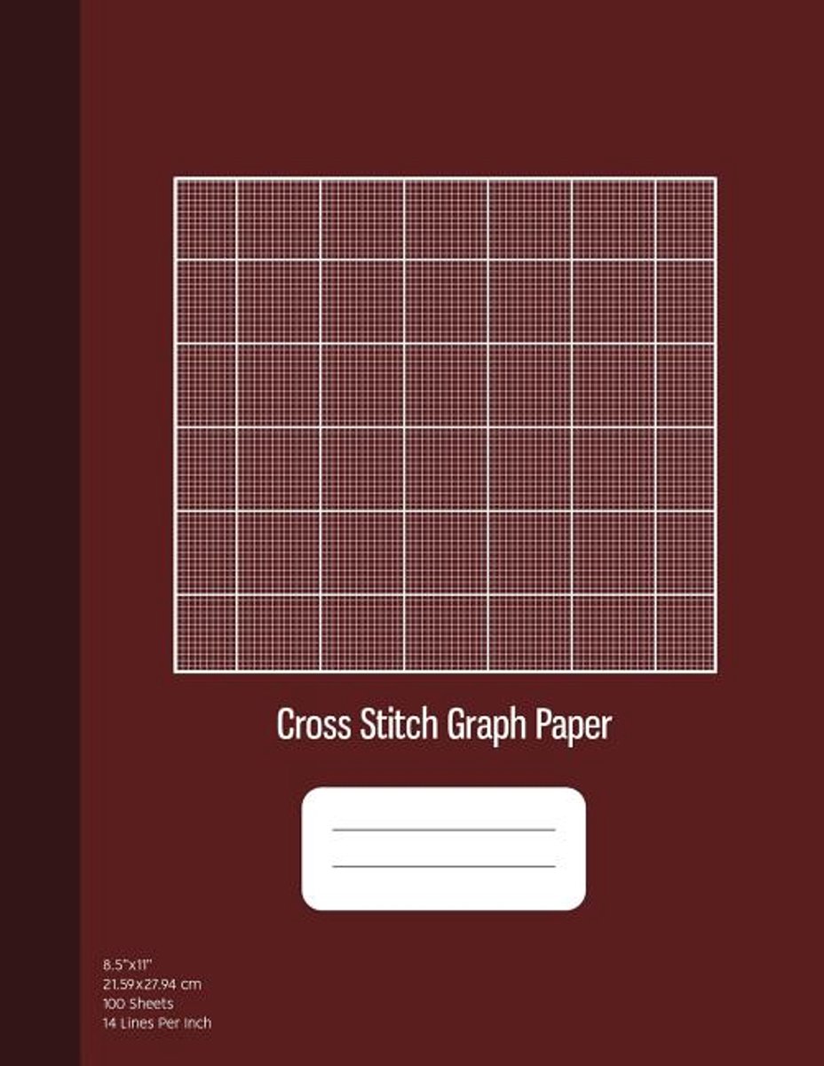 Beading Graph Paper- Cross Stitch Graph Paper van Graphyco Publishing