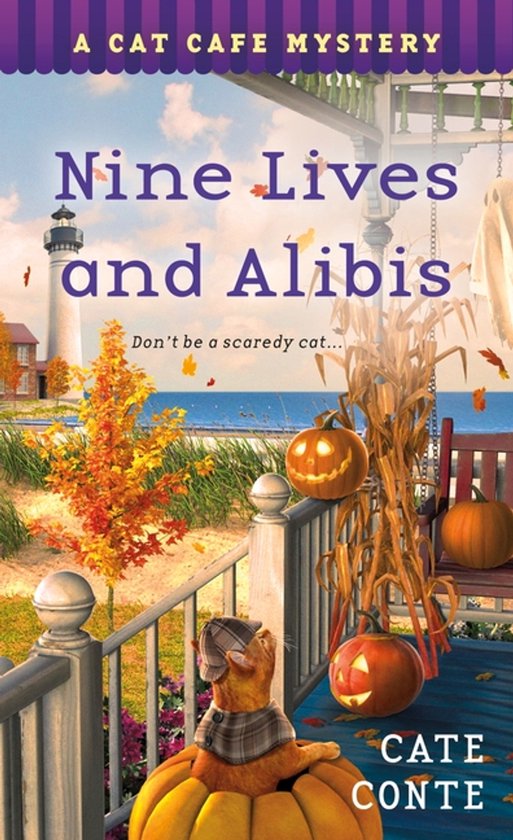 Cat Cafe Mystery- Nine Lives and Alibis - cover