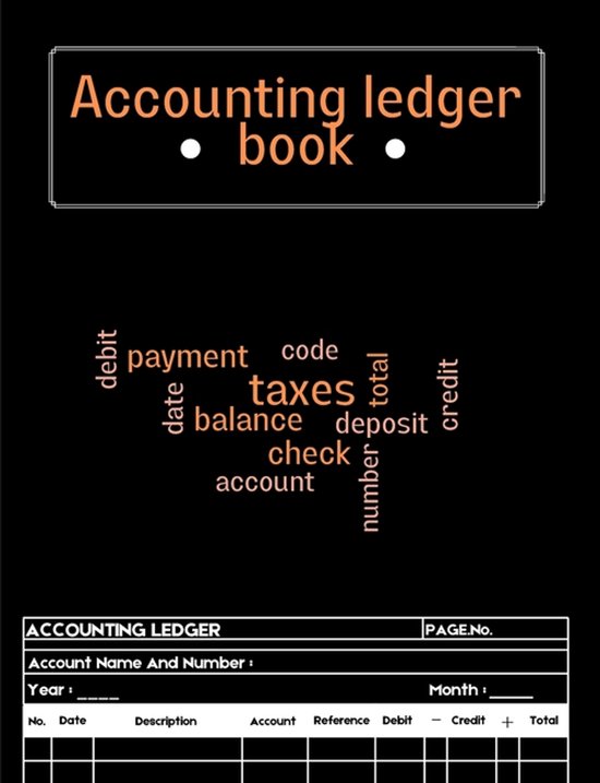 Accounting Ledger Book - cover