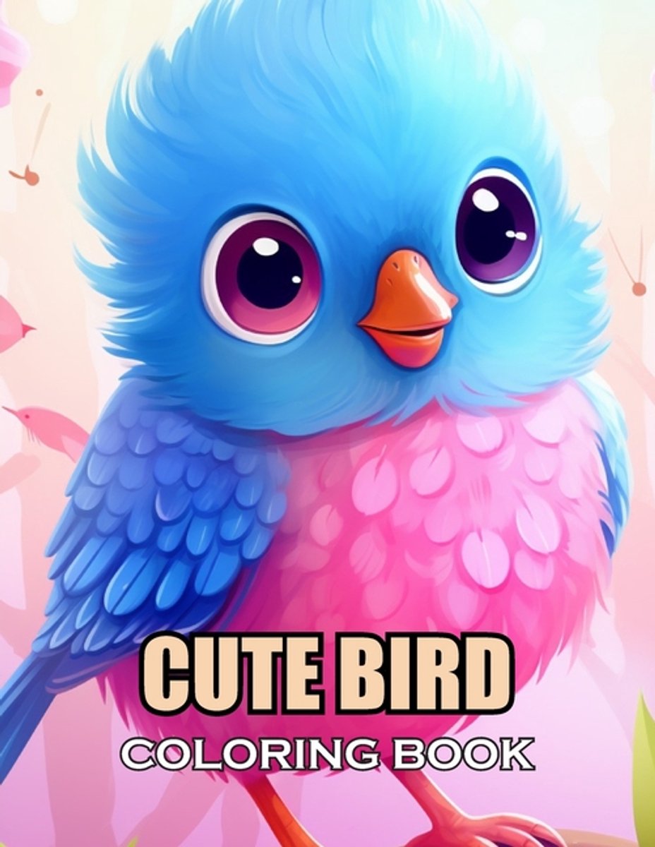 Cute Bird Coloring Book van Wilson Genie