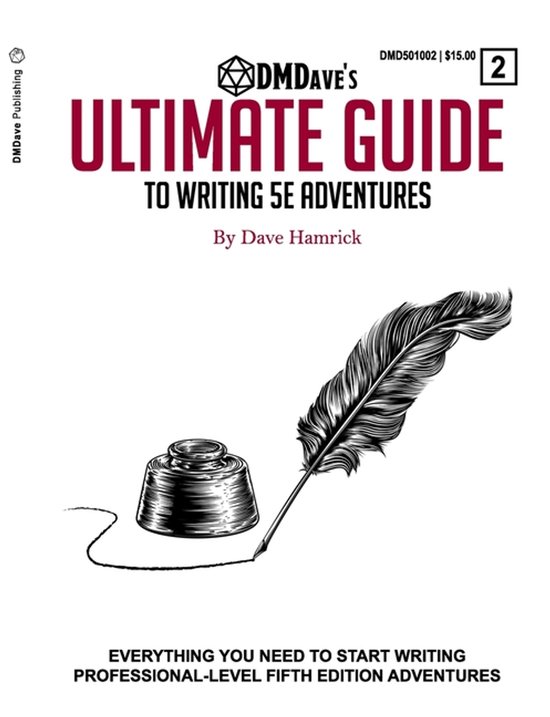 DMDave's Ultimate Guide to Writing Fifth Edition Adventures - cover