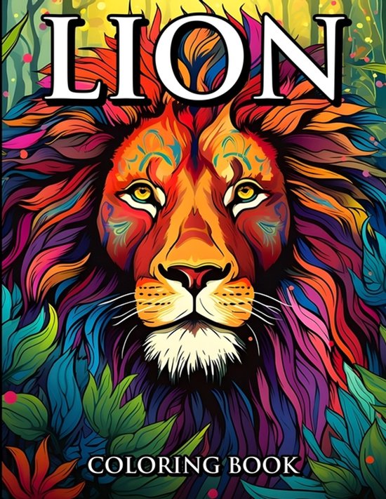Lion Coloring Book