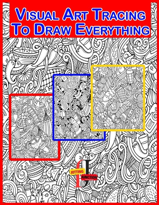 You Draw the Lines Coloring Books- Visual Art Tracing To Dra ... - cover
