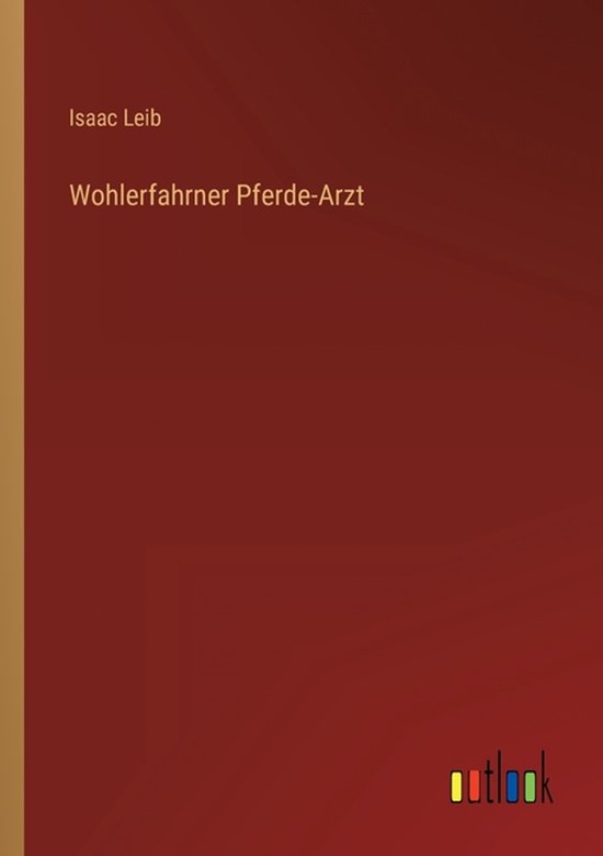 Wohlerfahrner Pferde-Arzt - cover