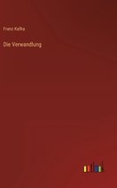 Boek "Die Verwandlung" van Franz Kafka op een rode achtergrond.