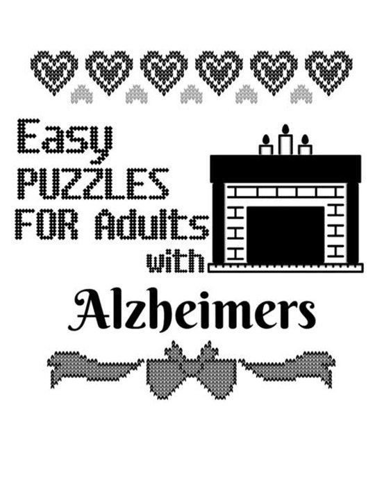 Easy Puzzles For Adults With Alzheimers - cover