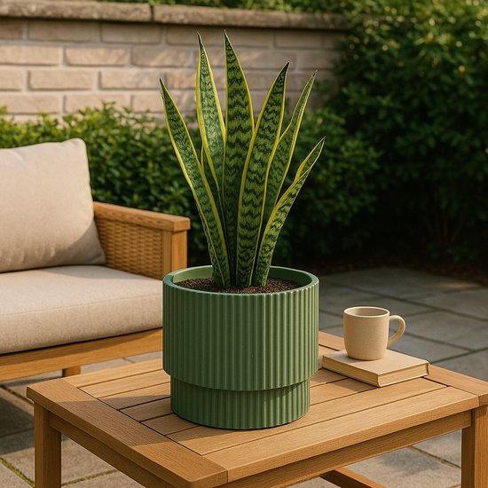 Pot Milly No Brand d30cm vert - Plastique